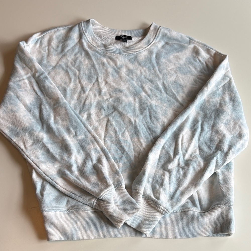 Rails Soft Blue Crewneck Sweater
